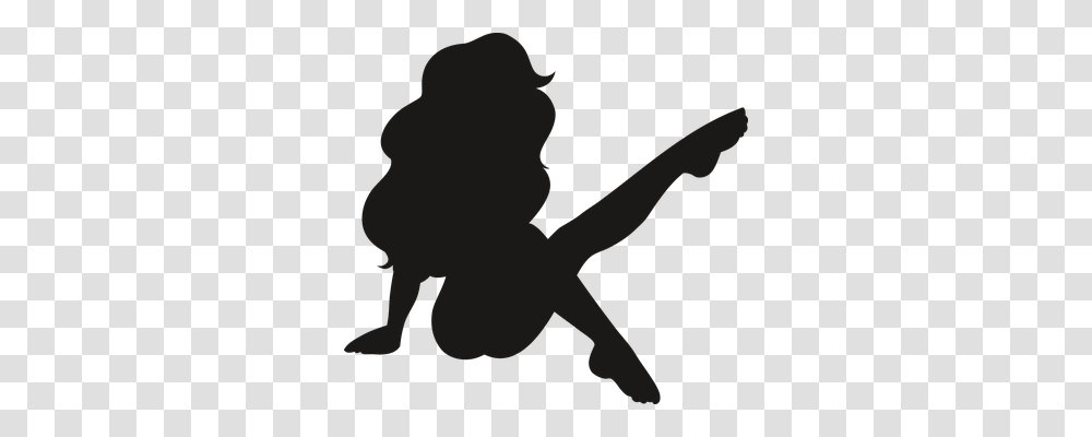 Woman Person, Silhouette, Human, Kneeling Transparent Png