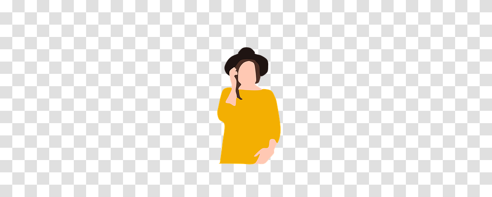 Woman Person, Kneeling, Standing, Silhouette Transparent Png