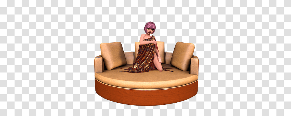 Woman Person, Furniture, Couch, Chair Transparent Png