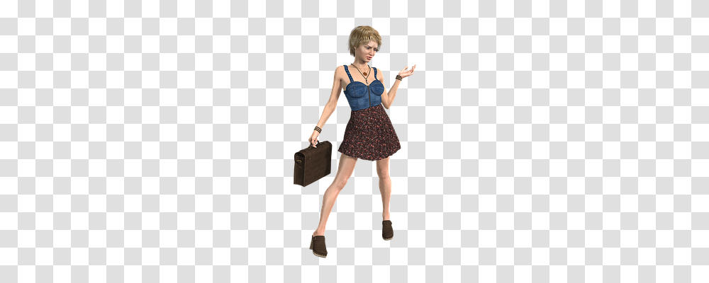 Woman Person, Female, Skirt Transparent Png