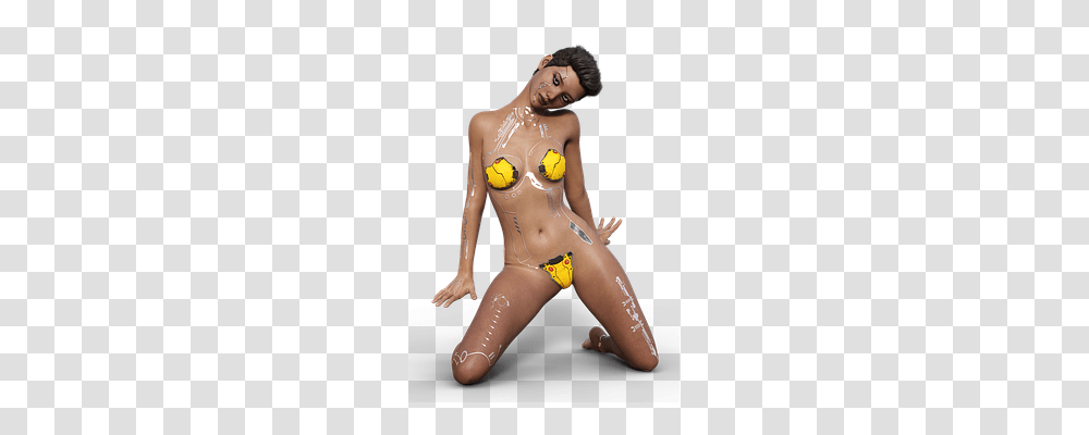 Woman Technology, Person, Swimwear Transparent Png