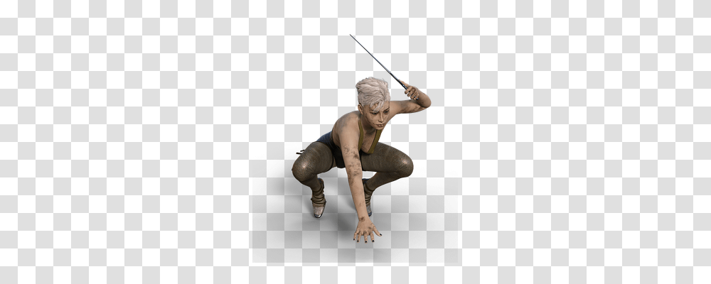 Woman Person, Leisure Activities, Acrobatic, Weapon Transparent Png