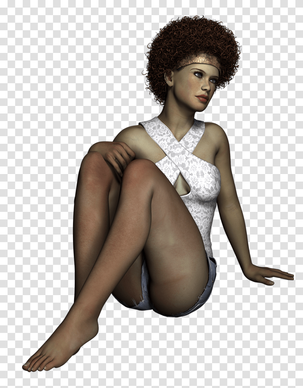 Woman Afro Hair Style, Apparel, Person, Human Transparent Png