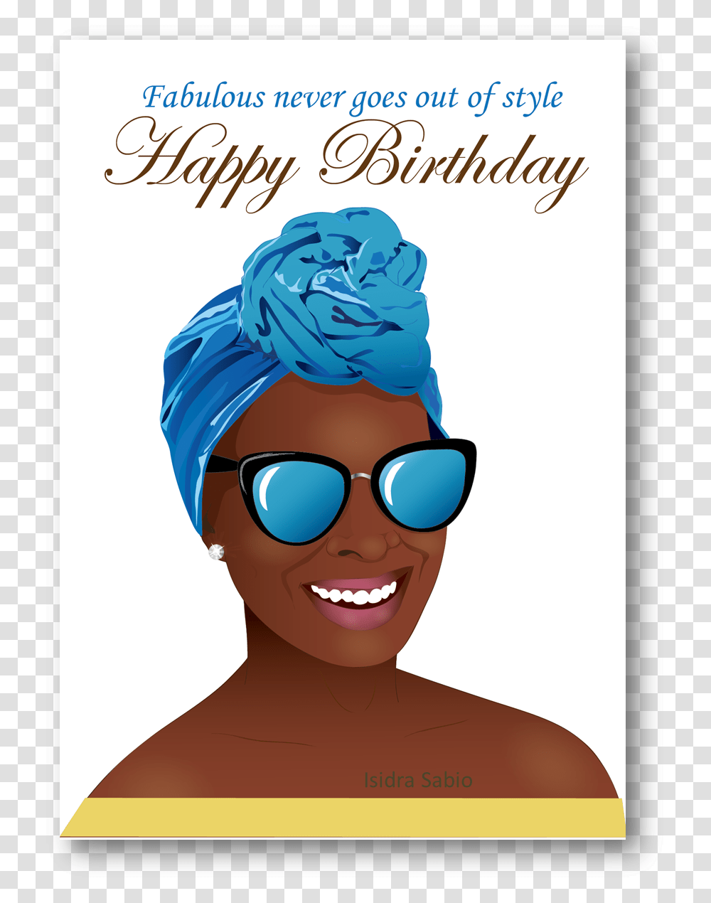 Woman Beautiful Black With Happy Birthday African American, Apparel, Sunglasses, Accessories Transparent Png