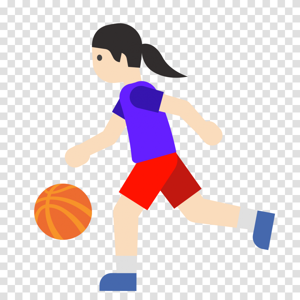Woman Bouncing Ball Light Skin Tone Emoji Emoji De Futbol De Una Mujer, Sphere, Person, Human, Shorts Transparent Png