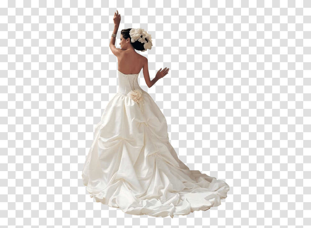 Woman Bride White Dress Wedding Wedding Bride, Apparel, Female, Person Transparent Png