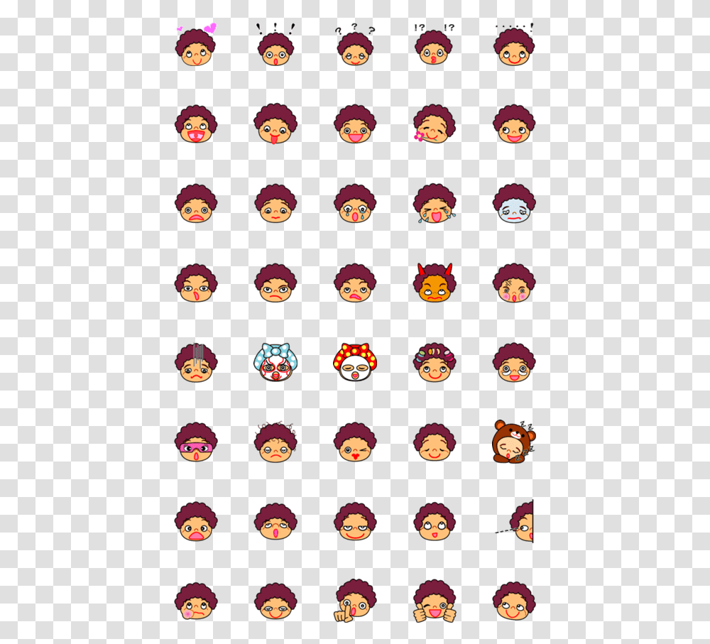 Woman Cartoon Face Expressions, Angry Birds, Pattern Transparent Png