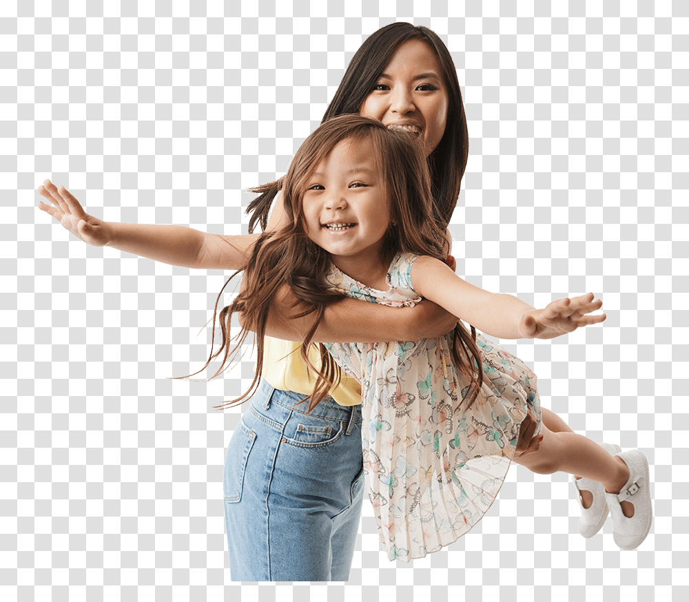 Woman Child, Pants, Person, Dance Pose Transparent Png