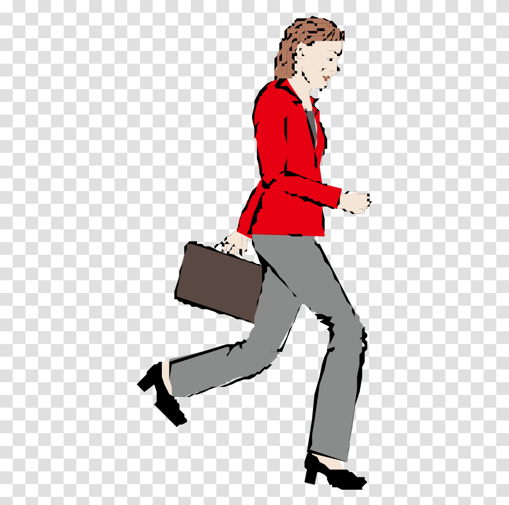 Woman Clip Art Briefcase, Apparel, Bag, Person Transparent Png