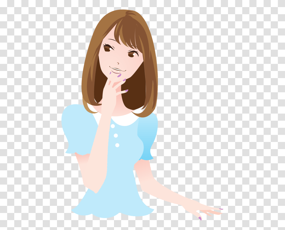 Woman Computer Icons Girl Drawing Encapsulated Postscript Free, Person, Female, Arm Transparent Png