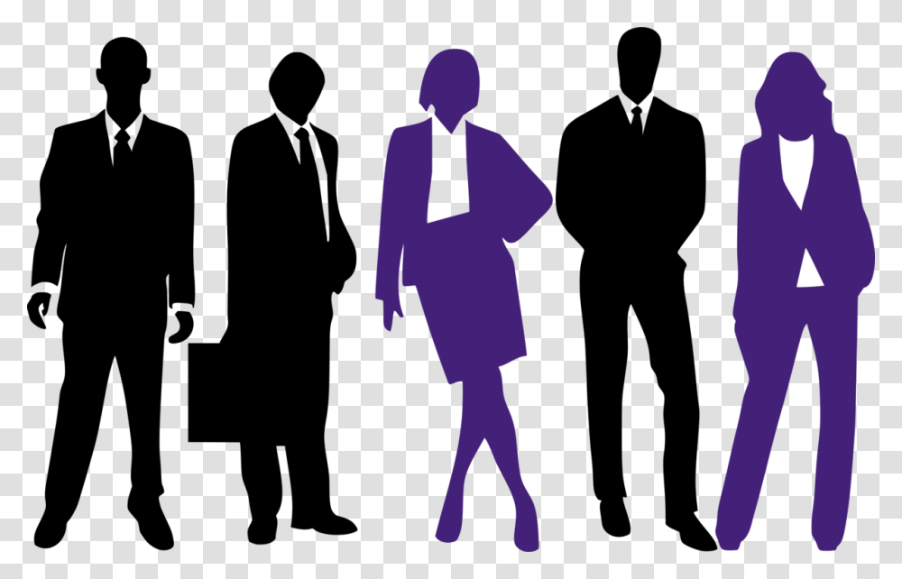 Woman Computer Icons Workplace Download Women In The Workforce, Standing, Person, Suit, Overcoat Transparent Png
