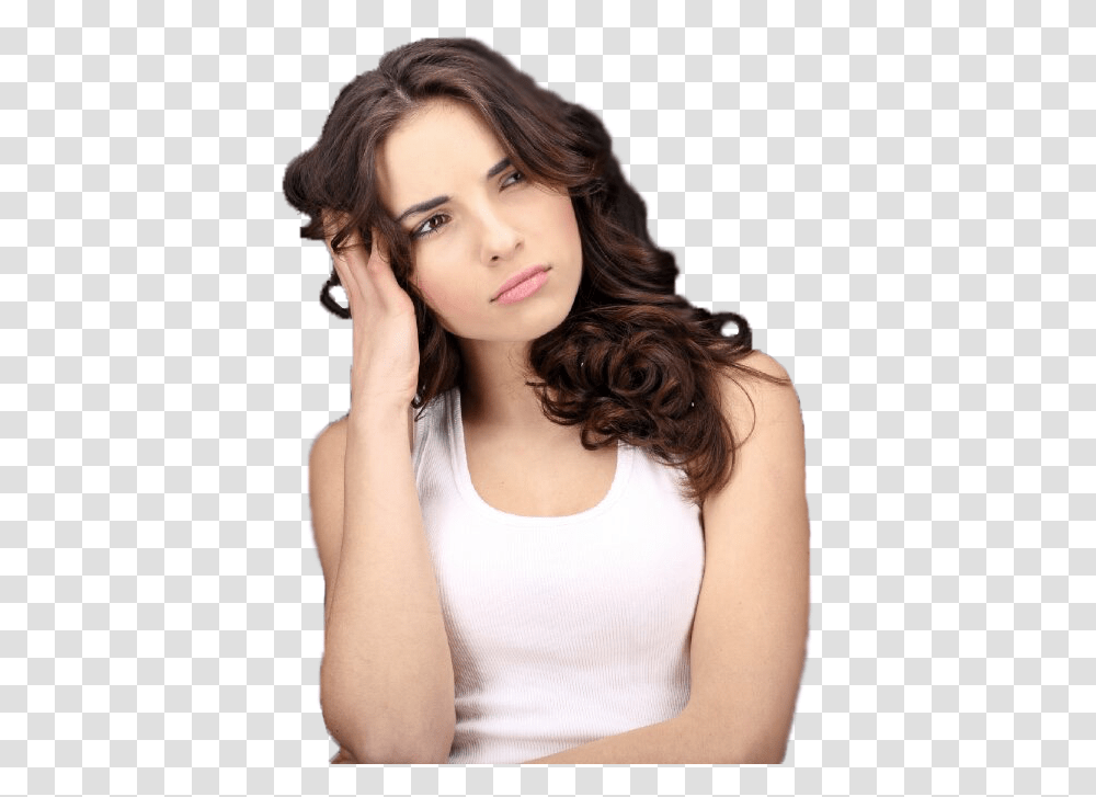 Woman Confused Photo Shoot, Face, Person, Female, Girl Transparent Png
