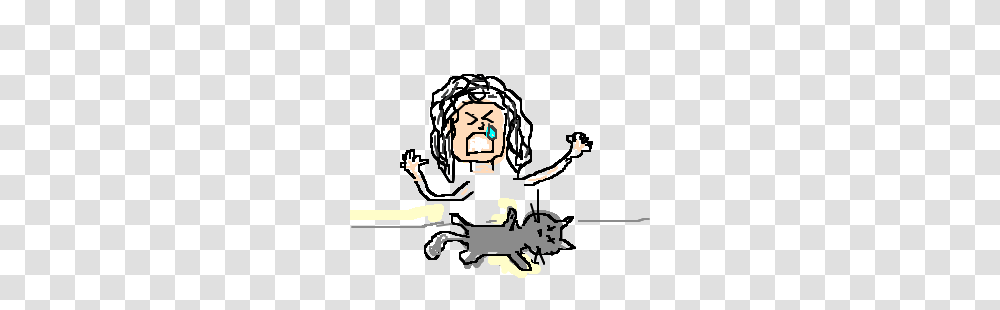 Woman Crying Over Her Dead Cat Drawing, Musician, Musical Instrument, Poster, Advertisement Transparent Png