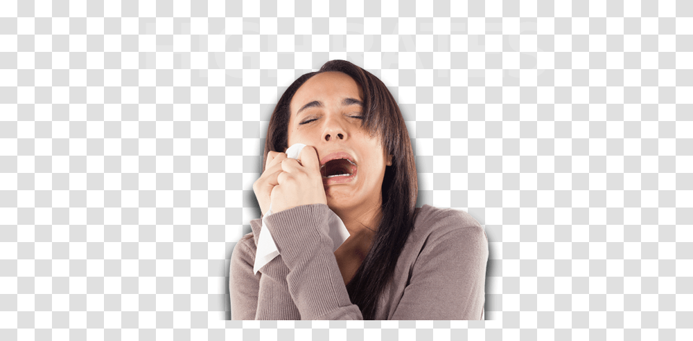 Woman Crying, Person, Female, Face, Magazine Transparent Png
