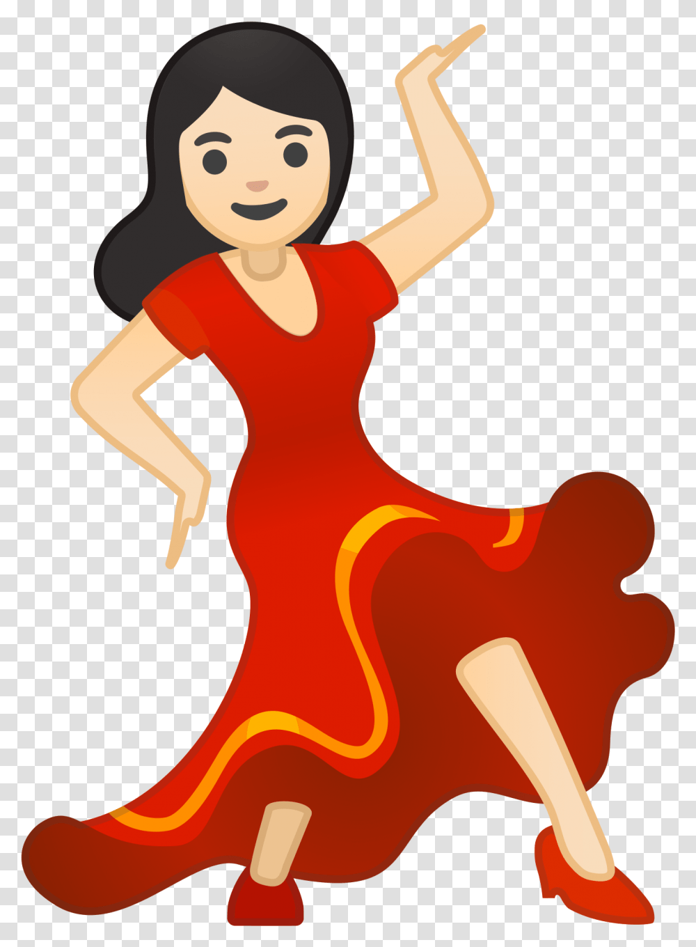 Woman Dancing Emoji Dance Emoji, Dance Pose, Leisure Activities, Performer, Flamenco Transparent Png