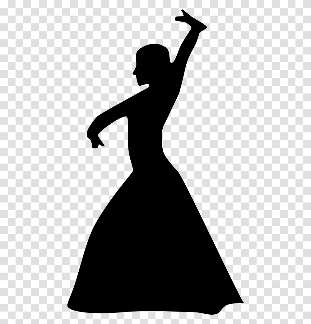 Woman Dancing Flamenco Flamenco, Silhouette, Dance Pose, Leisure Activities, Performer Transparent Png