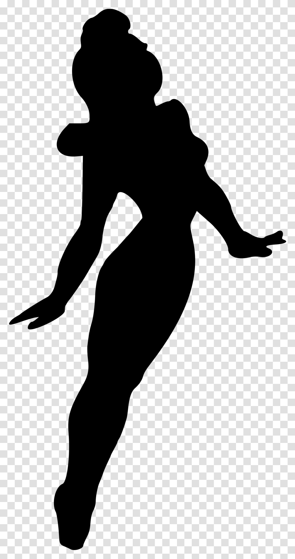 Woman Dancing Silhouette Portable Network Graphics, Gray, World Of Warcraft Transparent Png