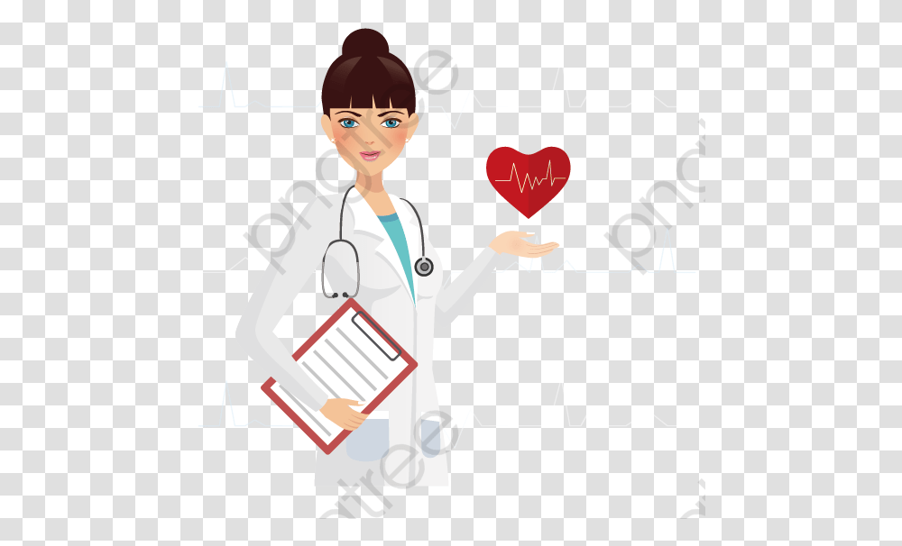 Woman Doctor Vector, Apparel, Person, Human Transparent Png