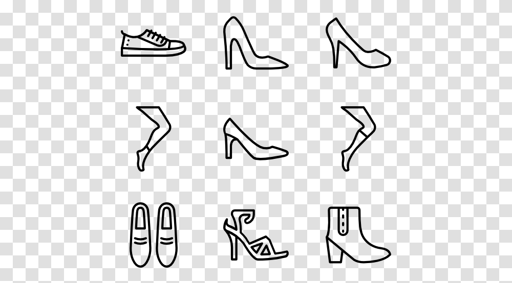 Woman Footwear Women Shoe Icon, Gray, World Of Warcraft Transparent Png