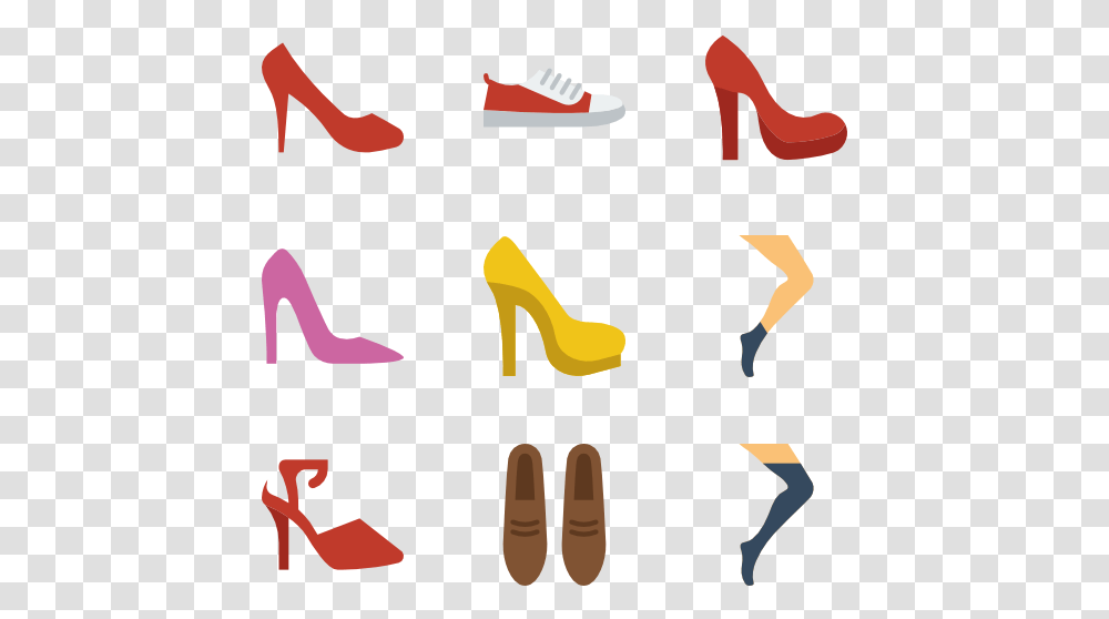 Woman Footwear Women's Shoes Icon, Apparel, High Heel, Poster Transparent Png