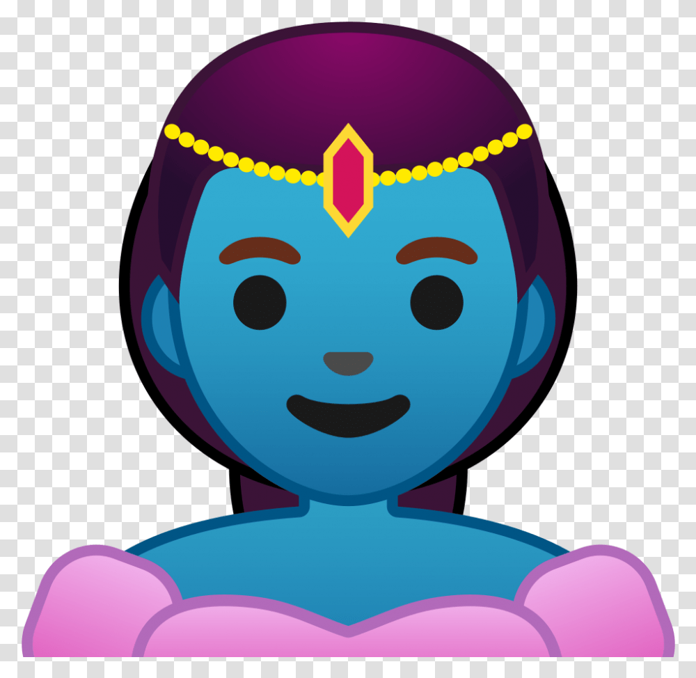 Woman Genie Icon Android Genie Emoji, Balloon, Accessories, Accessory Transparent Png