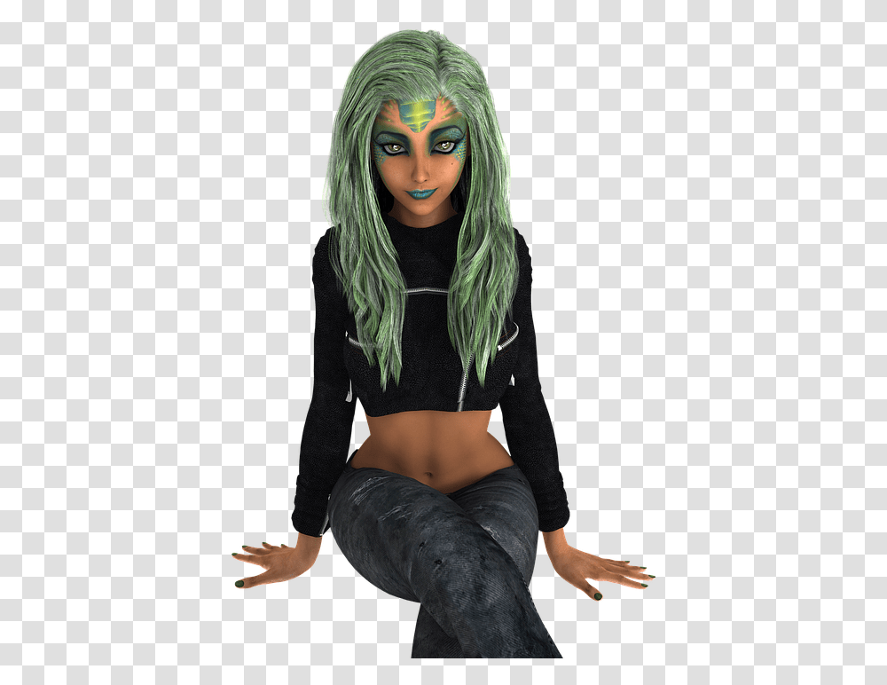 Woman Girl Female Pose Render 3d, Apparel, Person, Human Transparent Png