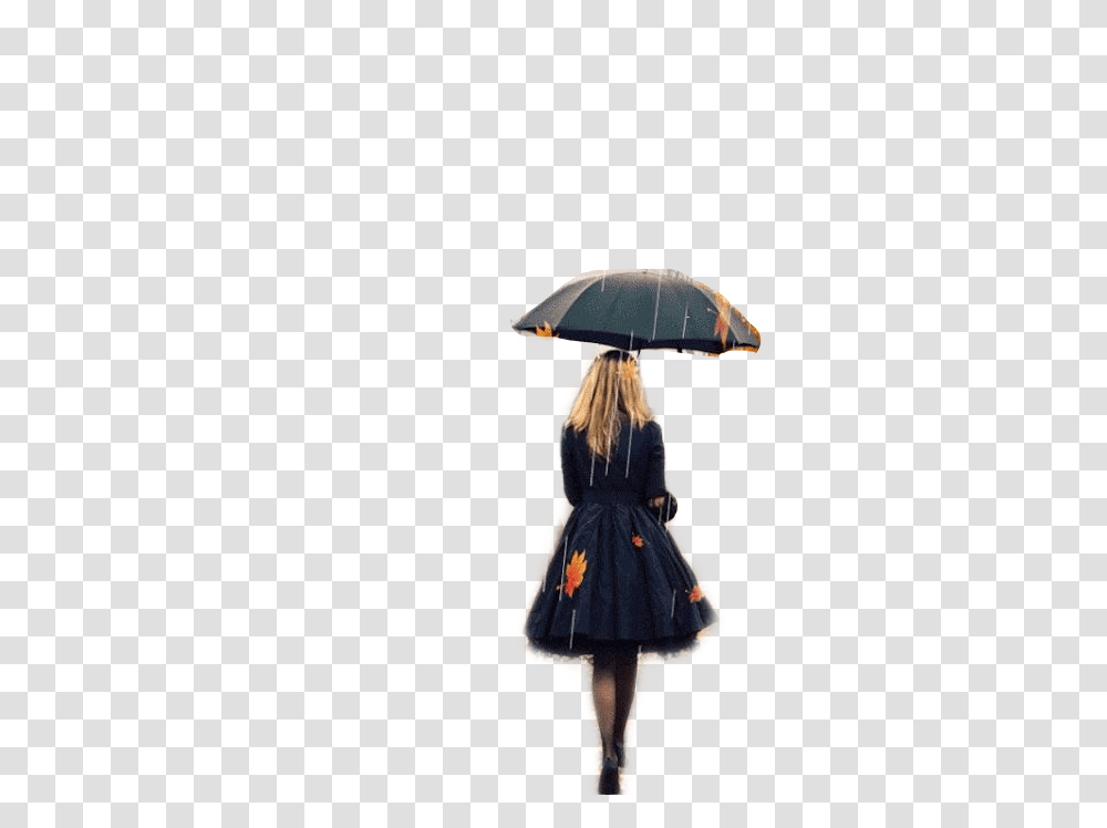 Woman Girl Walking People Freetoedit Mujer Con Paraguas, Person, Canopy, Umbrella Transparent Png