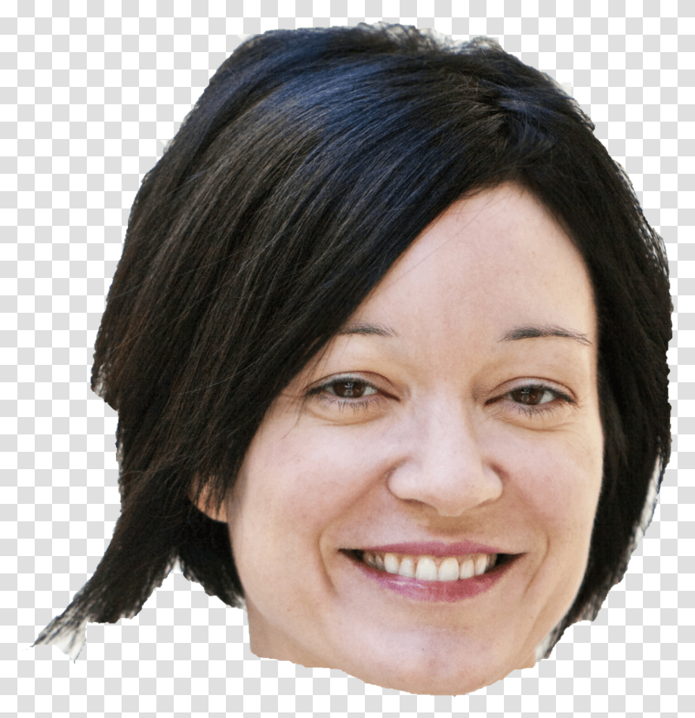Woman Head Sue Gardner, Face, Person, Smile Transparent Png
