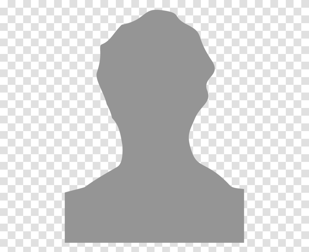 Woman Headshot Silhouette, Back, Torso, Person, Human Transparent Png