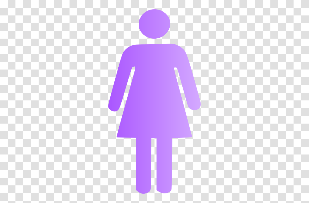 Woman Icon Purple Clip Art, Sleeve, Apparel, Long Sleeve Transparent Png