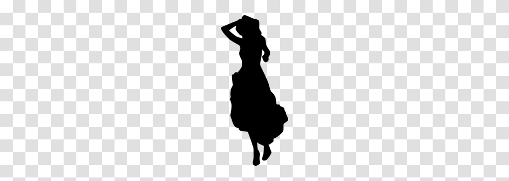 Woman Lady Silhouette Fashion Dress Clip Art, Gray, World Of Warcraft Transparent Png
