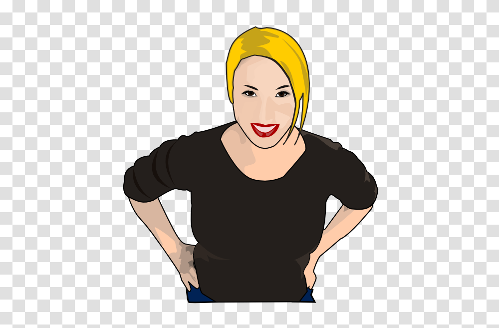 Woman Looking Up Clip Art Free Vector, Sleeve, Long Sleeve, Person Transparent Png