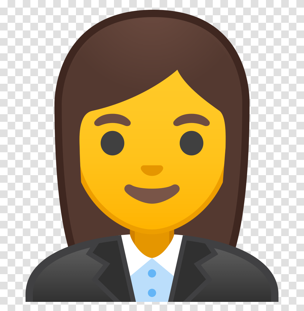 Woman Office Worker Icon Noto Emoji Pe 369727 Woman Office Emoji, Face, Head, Art, Female Transparent Png
