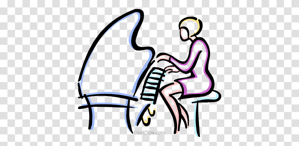 Woman Playing Piano Clipart Free Clipart, Vehicle, Transportation, Leisure Activities Transparent Png