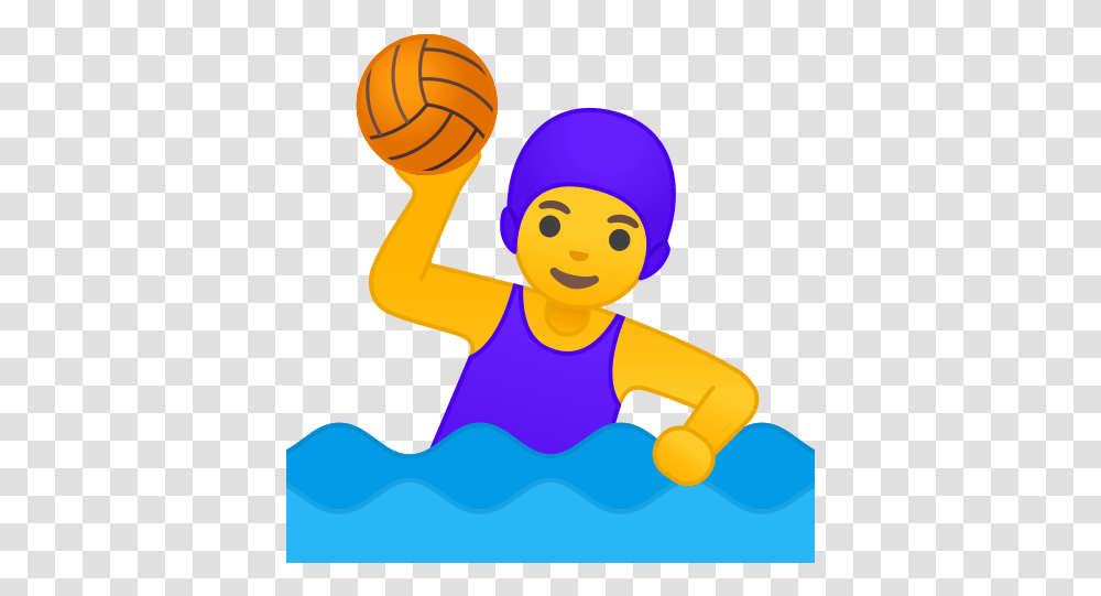 Woman Playing Water Polo Emoji Waterpolo, Clothing, Toy, Baby, Graphics Transparent Png