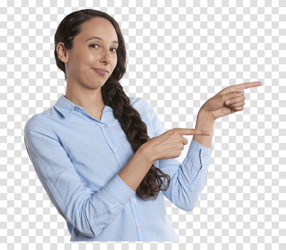 Woman Point, Person, Human, Finger Transparent Png