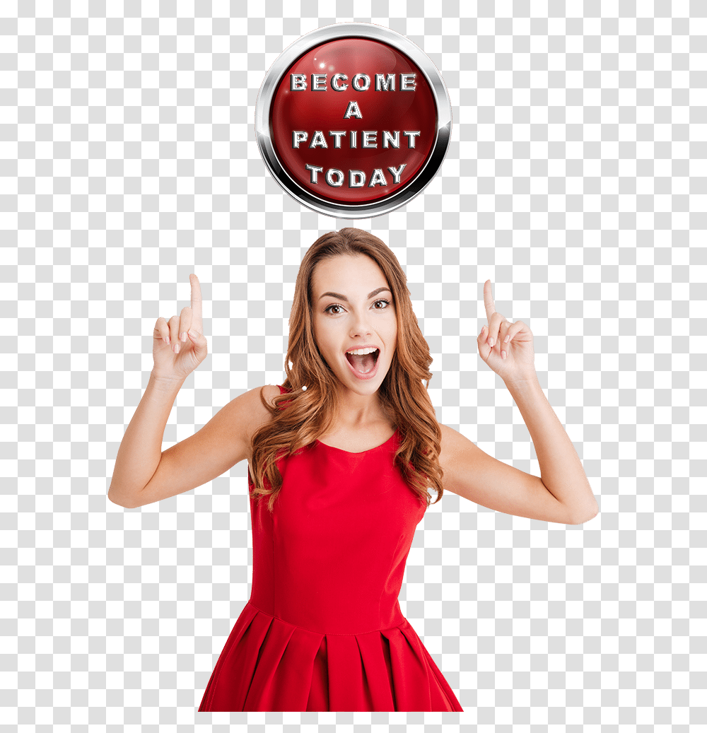 Woman Pointing Up Women Pointing Up, Female, Person, Face Transparent Png