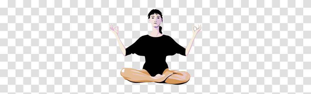 Woman Practising Yoga Clip Art, Person, Sport, Kneeling, Working Out Transparent Png