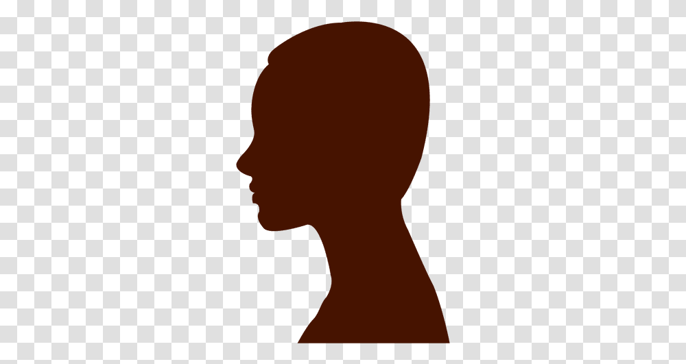 Woman Profile Silhouette Short Hair Woman Silhouette Short Hair, Back, Neck, Person, Head Transparent Png