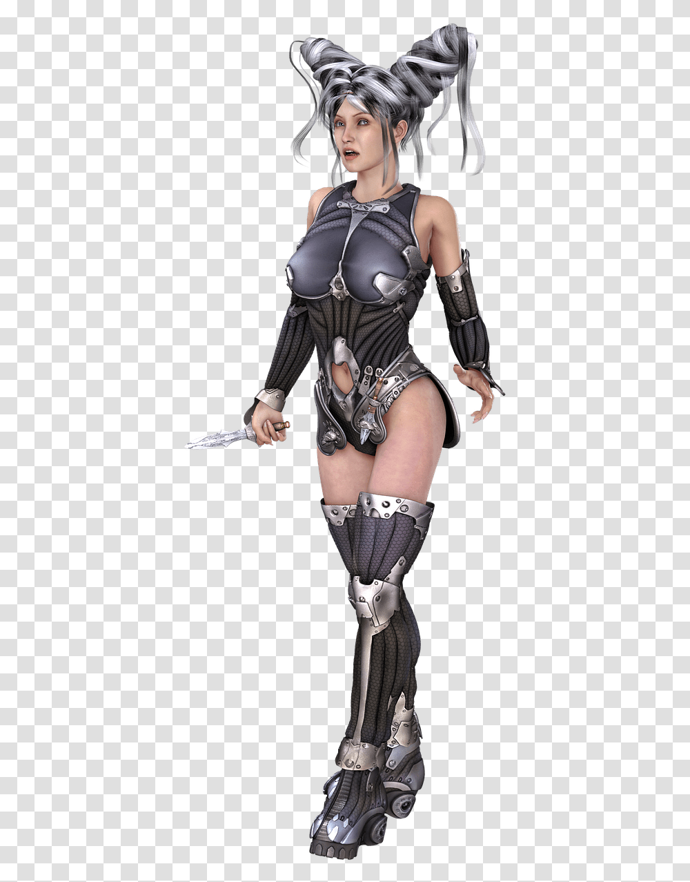 Woman Robotic Costume 3d Warrior, Person, Human, Spandex, Female Transparent Png