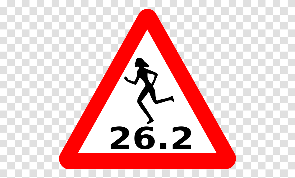 Woman Running Clip Art, Person, Human, Road Sign Transparent Png