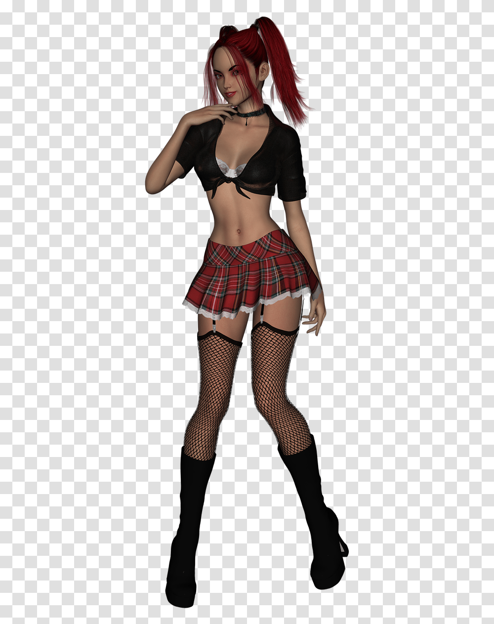 Woman Sexy Red Hair, Apparel, Person, Human Transparent Png