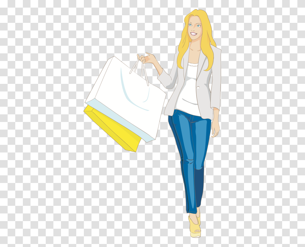 Woman Shopping Female Fashion, Person, Photography, Girl Transparent Png