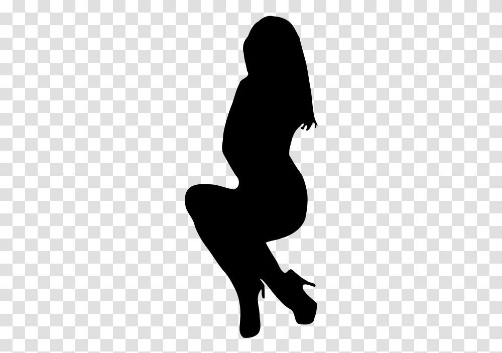 Woman Silhouette 27 Svg Clip Arts, Gray, World Of Warcraft Transparent Png