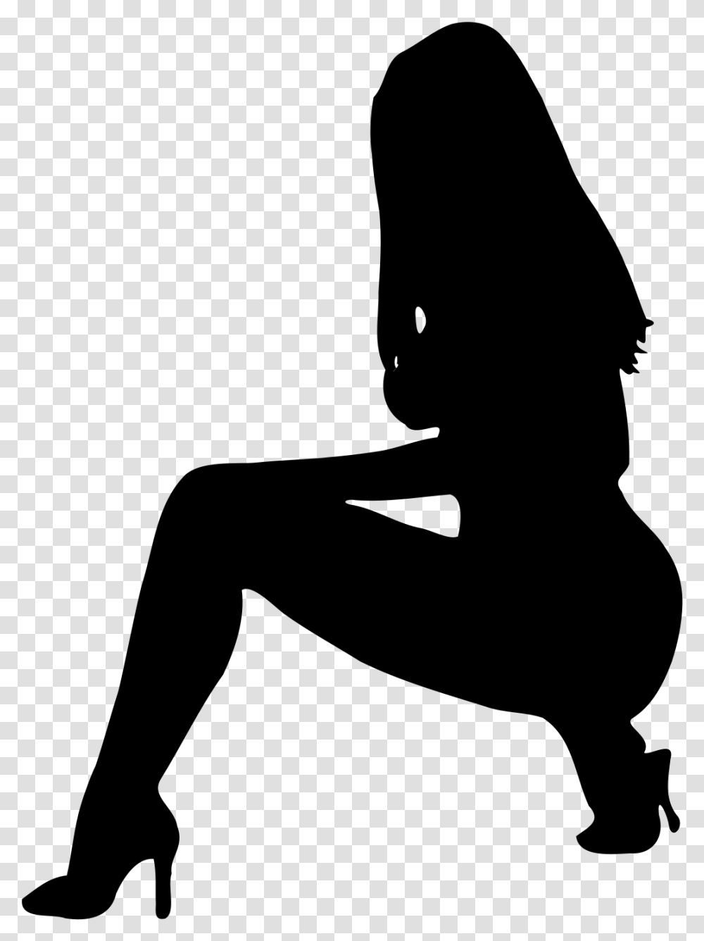 Woman Silhouette 52 Clip Arts Sitting Woman Silhouette Shape, Gray, World Of Warcraft Transparent Png