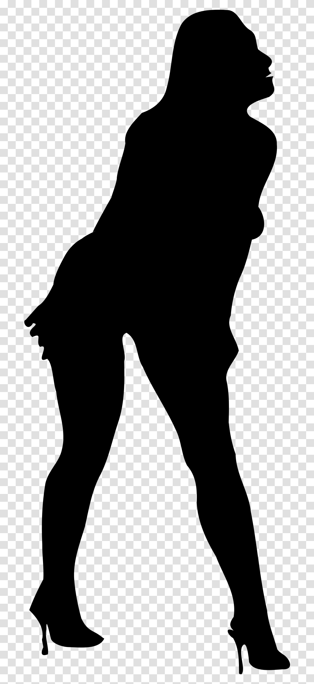 Woman Silhouette 56 Clip Arts Silhouette, Gray, World Of Warcraft Transparent Png