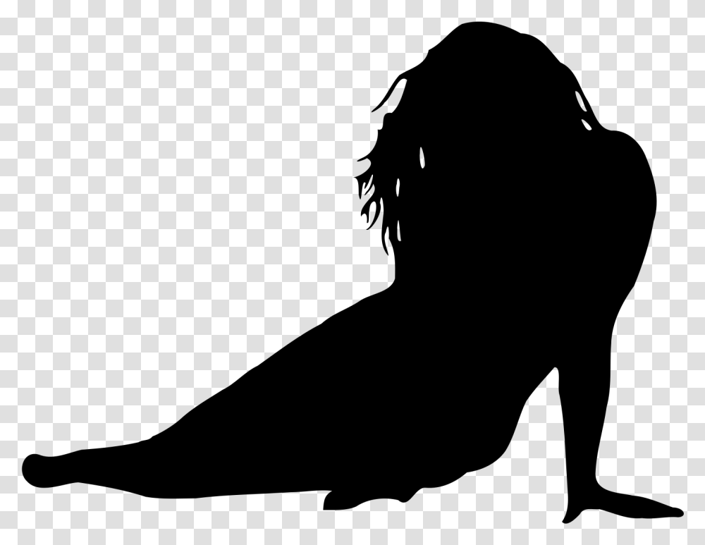 Woman Silhouette 64 Clip Arts, Gray, World Of Warcraft Transparent Png