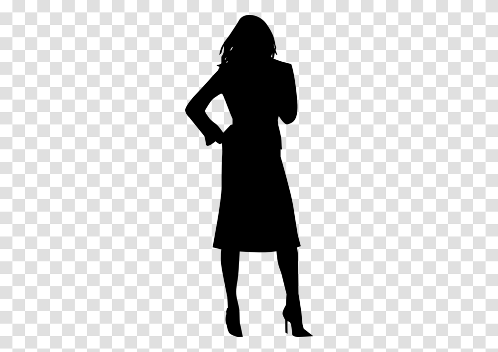 Woman Silhouette Clip Art, Gray, World Of Warcraft Transparent Png