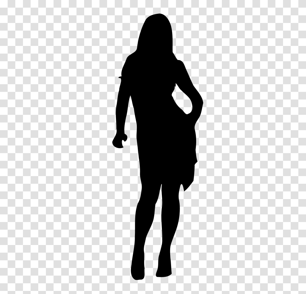 Woman Silhouette Clip Arts Download, Gray, World Of Warcraft Transparent Png