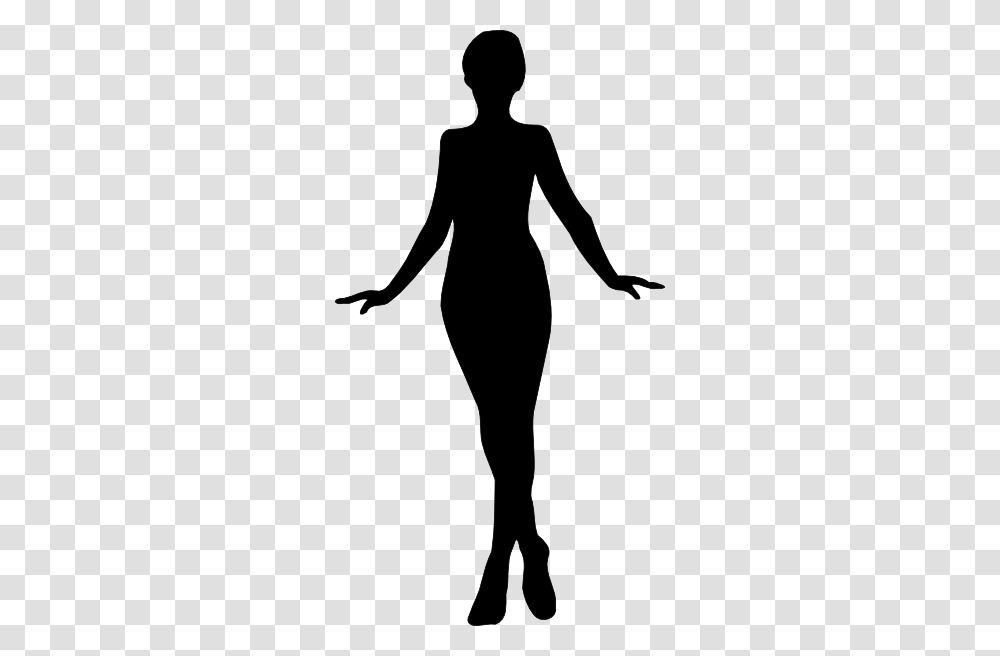 Woman Silhouette Clipart, Person, Human, Stencil, Pants Transparent Png